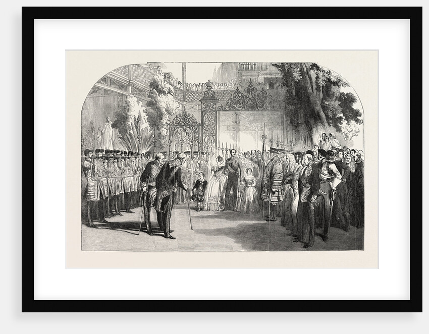 Opening of the Great Exhibition: Entrance of Her Majesty and His Royal Highness Prince Albert, London by Anonymous
