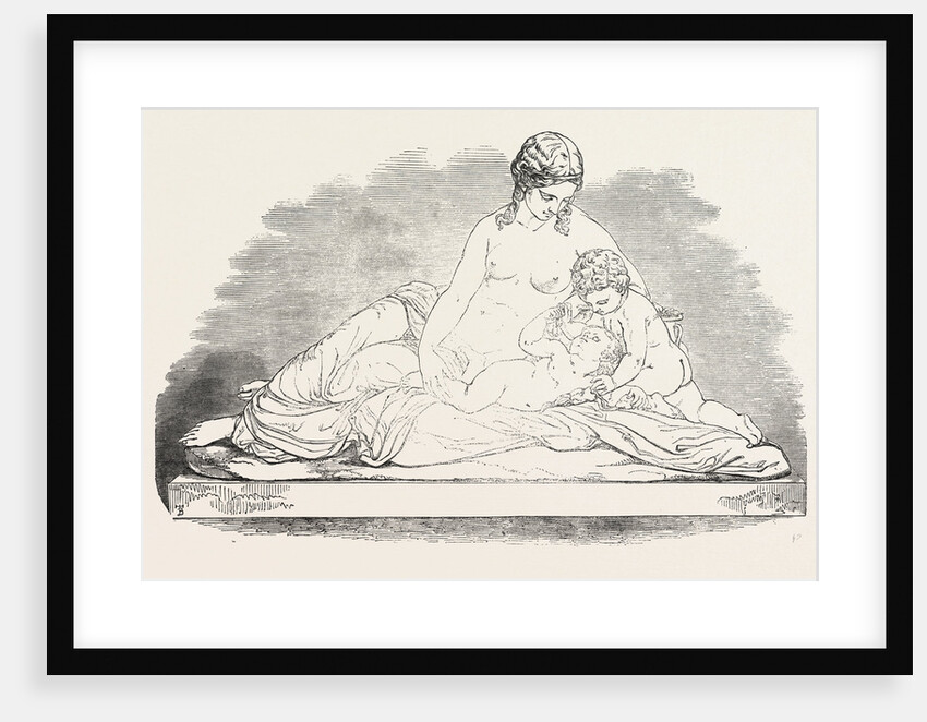 Exhibition of the Royal Academy, the Mother (Sculpture) by Anonymous