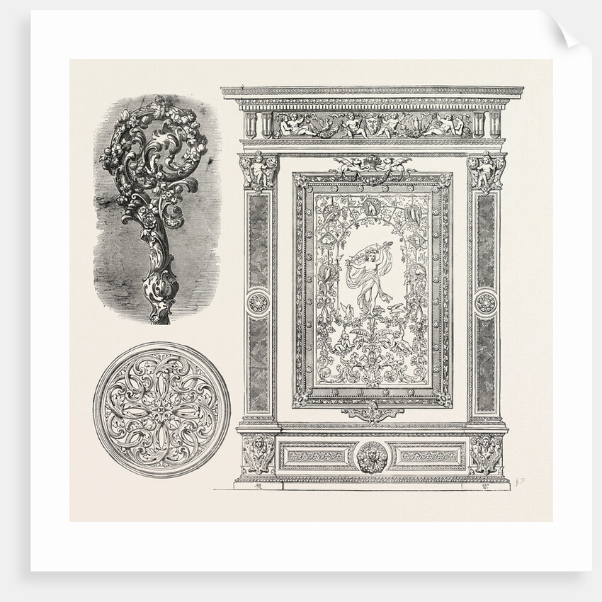 Crozier Head, Ventilator for Ceiling, Wall Decoration by Anonymous