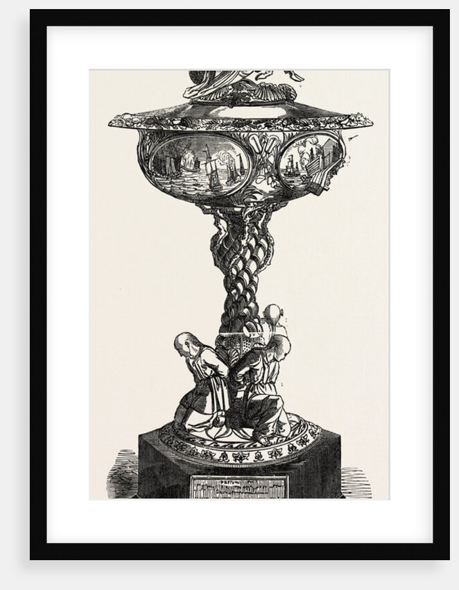 Plate Presented to Captain J.C. Dalrymple Hay, R.N. by Anonymous