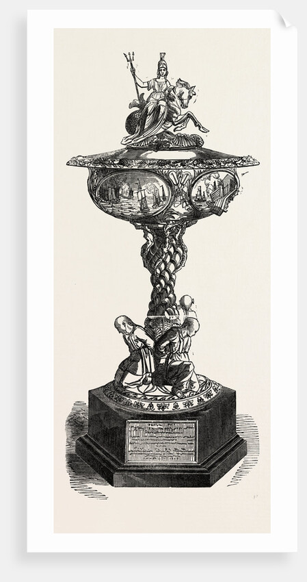 Plate Presented to Captain J.C. Dalrymple Hay, R.N. by Anonymous