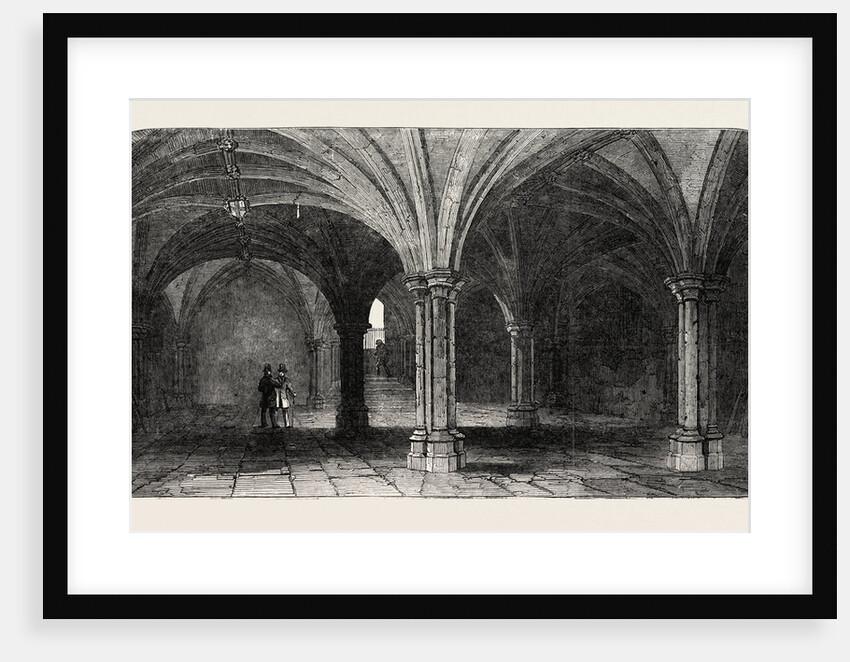 The Crypt of the City of London Guildhall by Anonymous