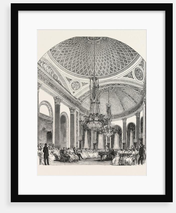 Her Majesty's Concert, Buckingham Palace, the Grand Saloon, London by Anonymous
