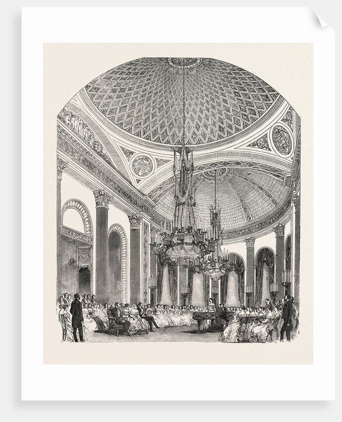 Her Majesty's Concert, Buckingham Palace, the Grand Saloon, London by Anonymous