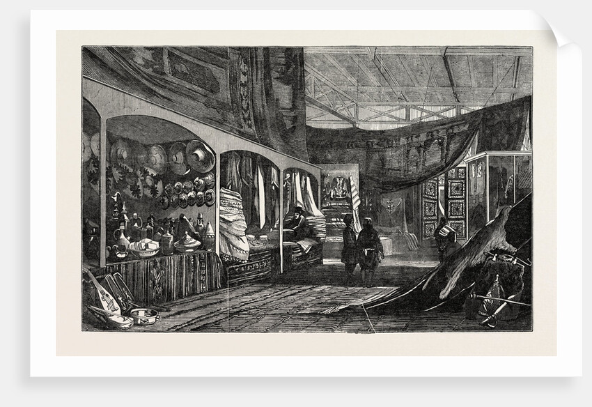 The Tunis Court, Crystal Palace, the Great Exhibition, Hyde Park, London by Anonymous