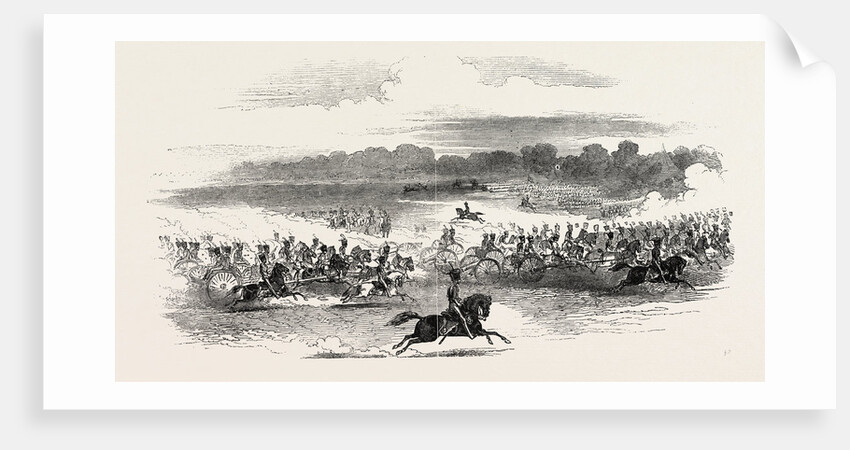 British Royal Horse Artillery by Anonymous