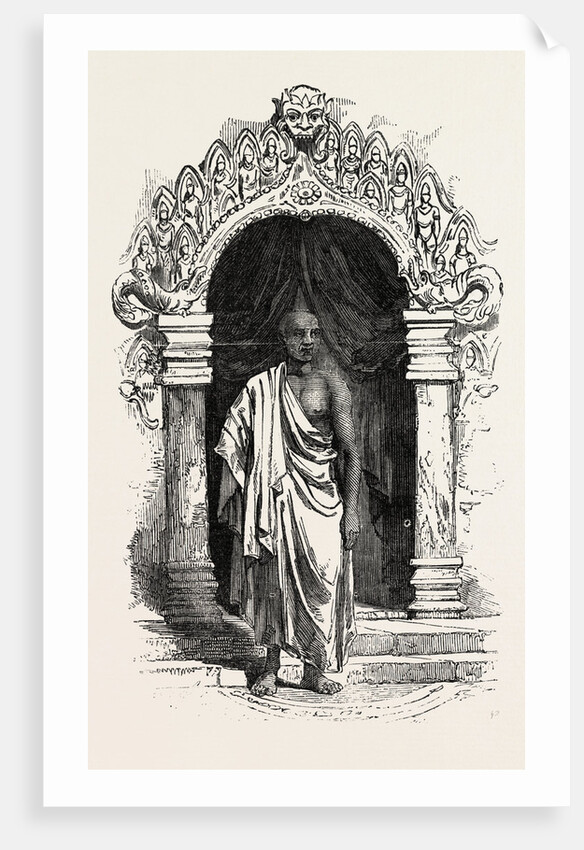 Kiddapple, the Rebel Buddhist Priest, Shot at Kandy,Sri Lanka by Anonymous