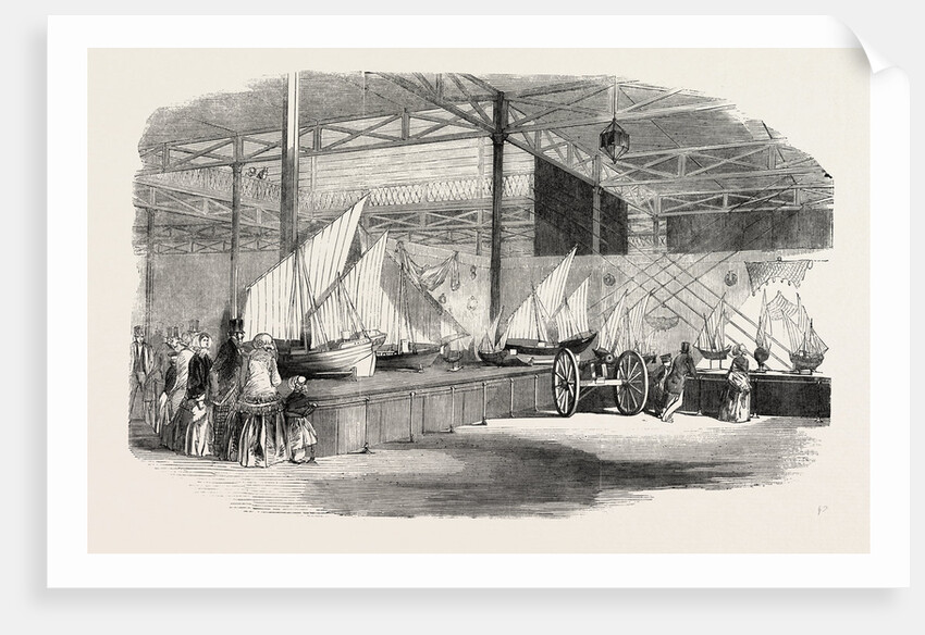 Models of Ships and Boats from India at the Great Exhibition, Hyde Park, London by Anonymous