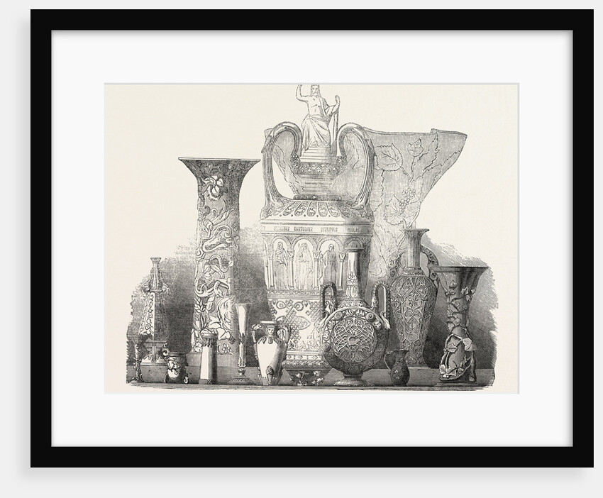 Group of Vases, &C. by Anonymous