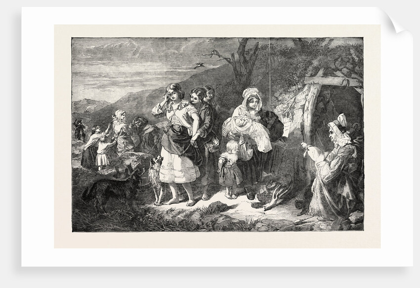 Exhibition of the Royal Academy: The Spae-Wife of the Clachen by Anonymous