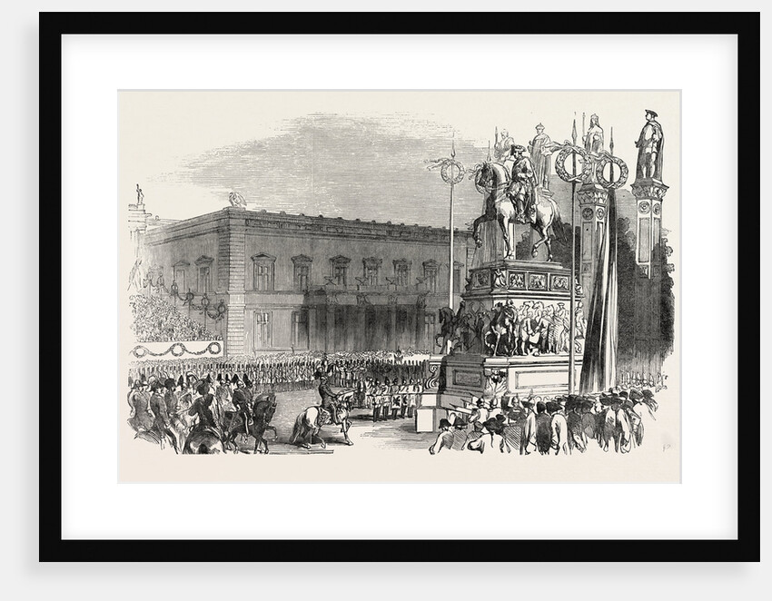 Inauguration of the Statue of Frederick the Great, at Berlin, Germany by Anonymous