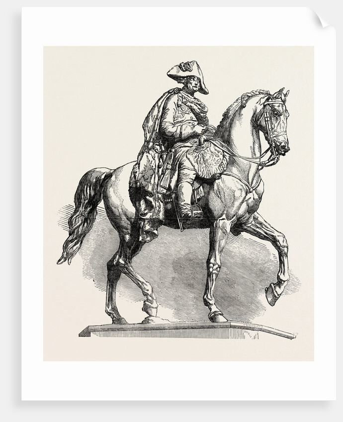 Statue of Frederick the Great, at Berlin, Germany by Anonymous