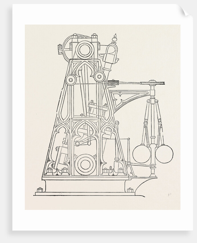 Pope's Oscillating Engine by Anonymous