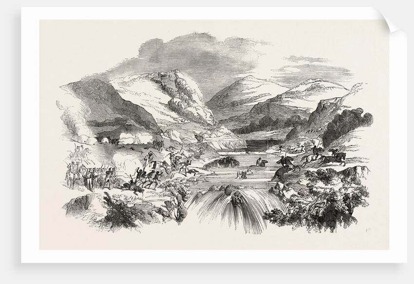 The War in Kaffirland: Destruction of Stock's Kraal, on the Keiskamma River, South Africa by Anonymous