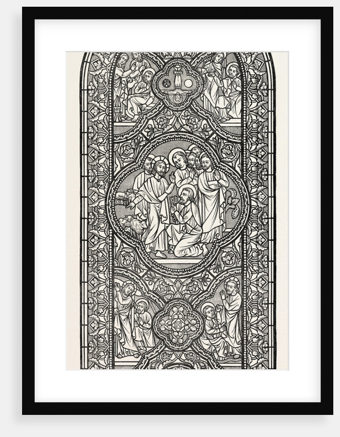 Stained Glass Window by Anonymous