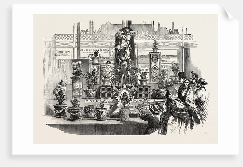 The Great Exhibition, Crystal Palace, Hyde Park, London: Pottery by Anonymous