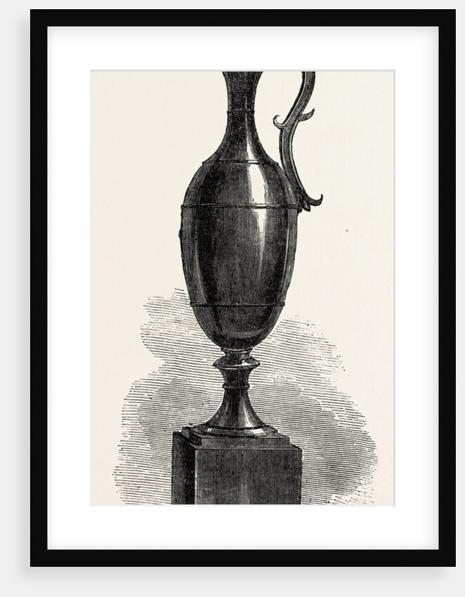 Black Marble Vase by Anonymous