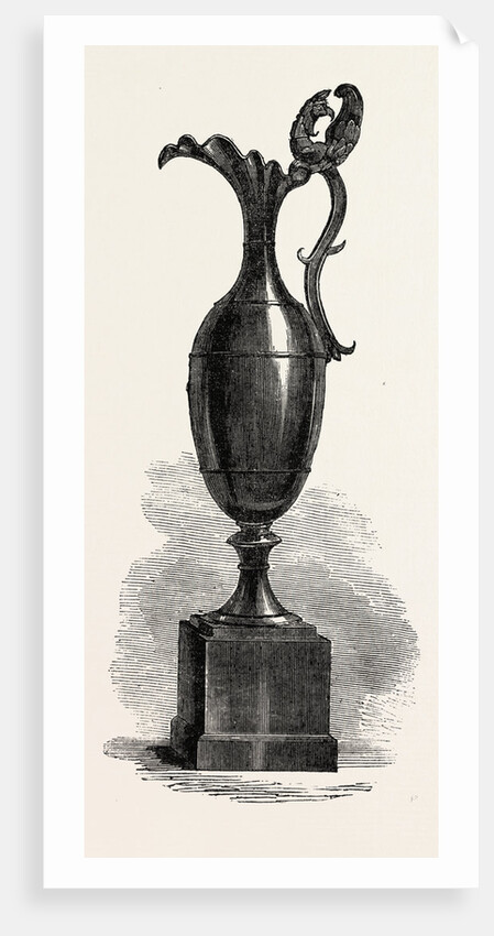 Black Marble Vase by Anonymous