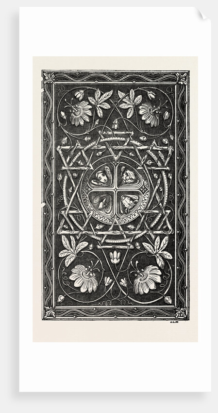 Bible Cover, in Metal, Harp Alley by Anonymous