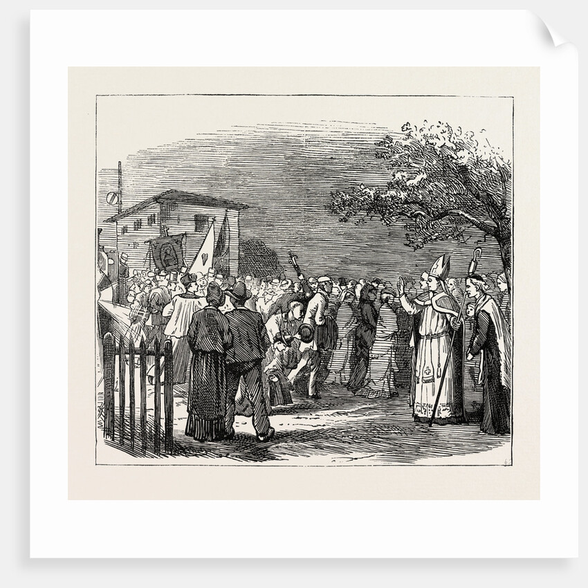 On the Way to Paray-Le-Monial, France: Arrival at Paray by Anonymous