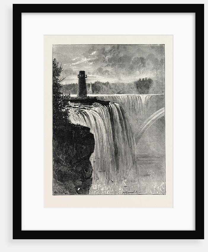 The Falls of Niagara: Horseshoe Fall and Profile Rock, Canada by Anonymous