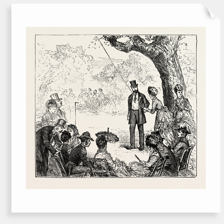 Inauguration of the Holyhead Breakwater and Harbour of Refuge by H.R.H. The Prince of Wales: Game of the Ring, Wales by Anonymous