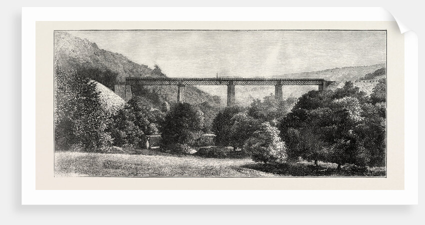 The New Devon and Somerset Railway: Tone Valley Viaduct by Anonymous
