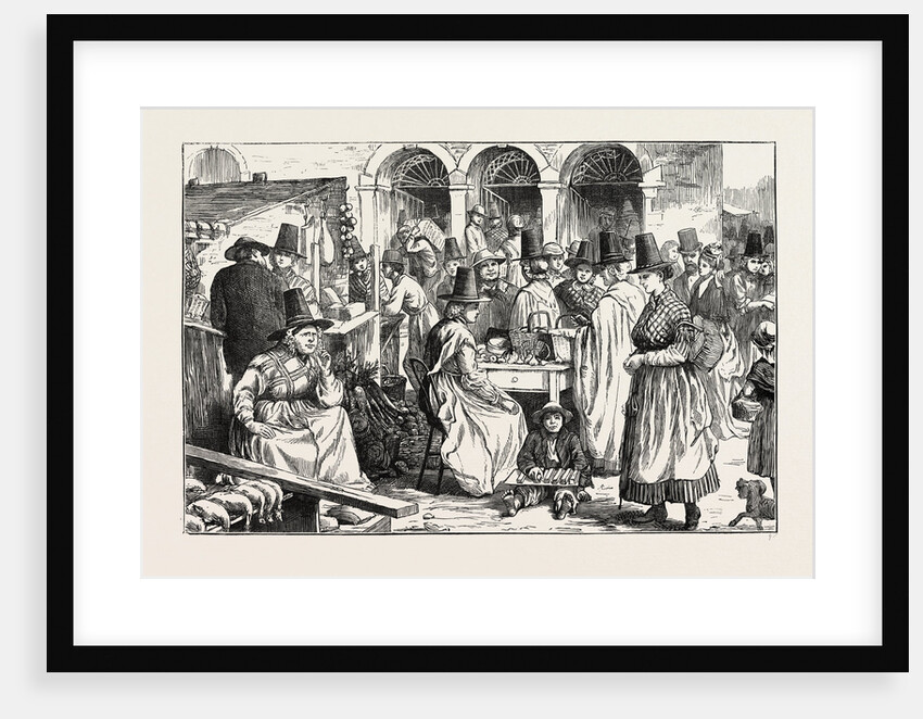The Mold Eisteddfod: Holyhead Market, Wales by Anonymous