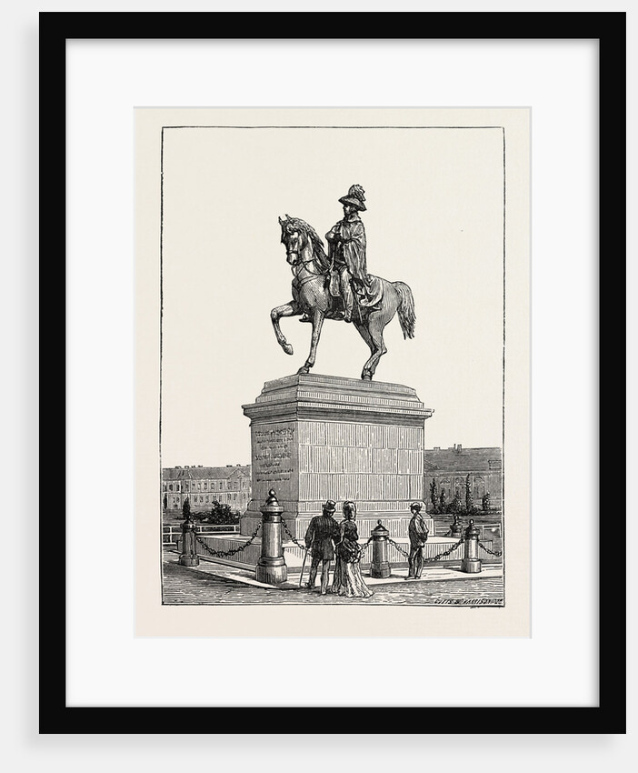 Statue of Prince Schwarzenberg, Vienna, Austria by Anonymous