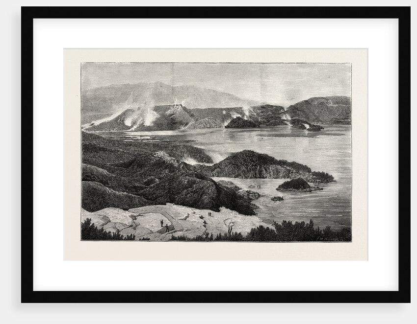 Hot Lakes of New Zealand: General View of Rotamahana, Auckland by Anonymous