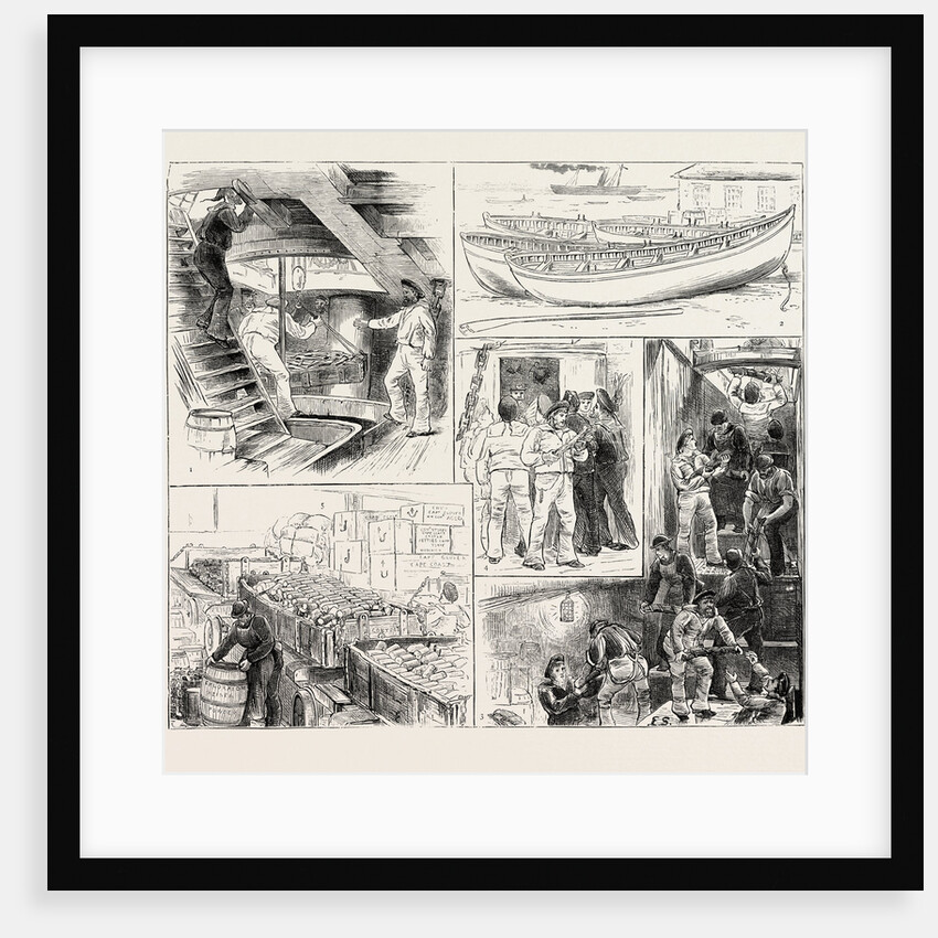 The Ashantee War: Shipping Stores and War Material at Woolwich for the Gold Coast by Anonymous