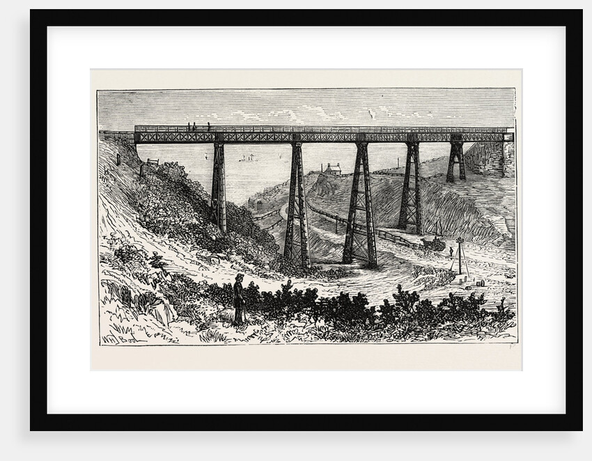 Upgang Viaduct, Near Whitby by Anonymous