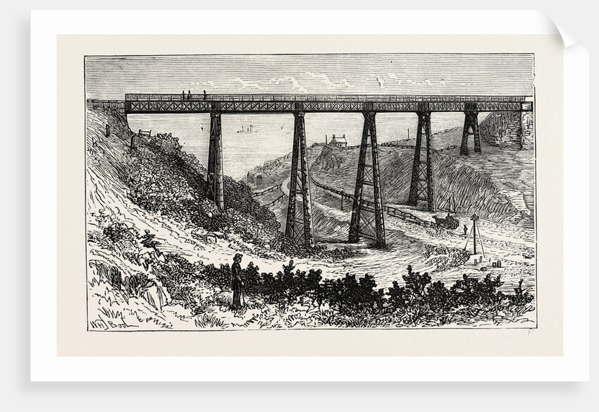 Upgang Viaduct, Near Whitby by Anonymous