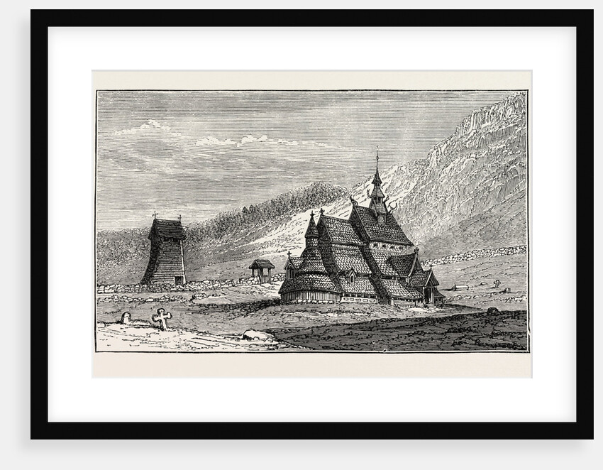 Borgund Church, Norway by Anonymous