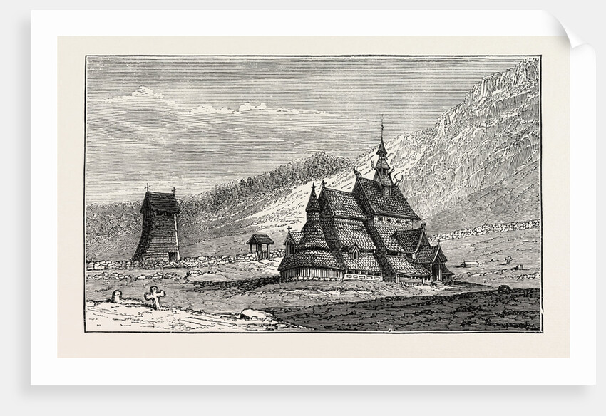 Borgund Church, Norway by Anonymous