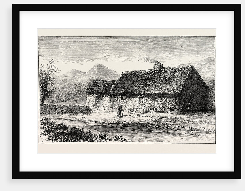 The Royal Cottage at Duncraggan in the Highlands by Anonymous