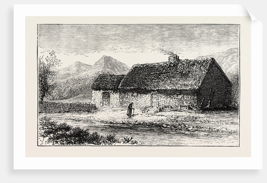 The Royal Cottage at Duncraggan in the Highlands by Anonymous