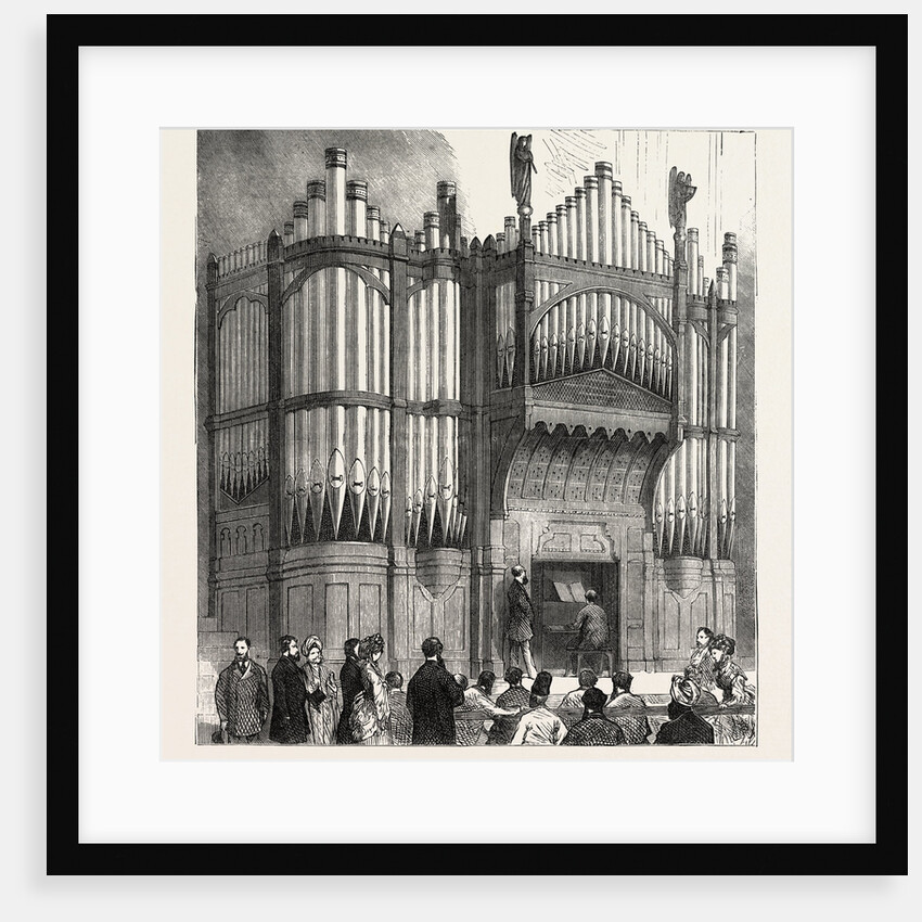 Presentation of the Freedom of the City to Sir Albert D. Sassoon, K.S.I.: Organ Presented by Sir A.D. Sassoon to the Town Hall, Bombay, India by Anonymous