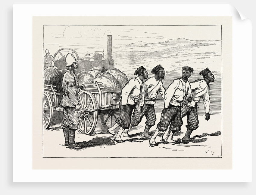 The Ashantee War: A Baggage Train, Anglo Ashanti War, Ghana by Anonymous