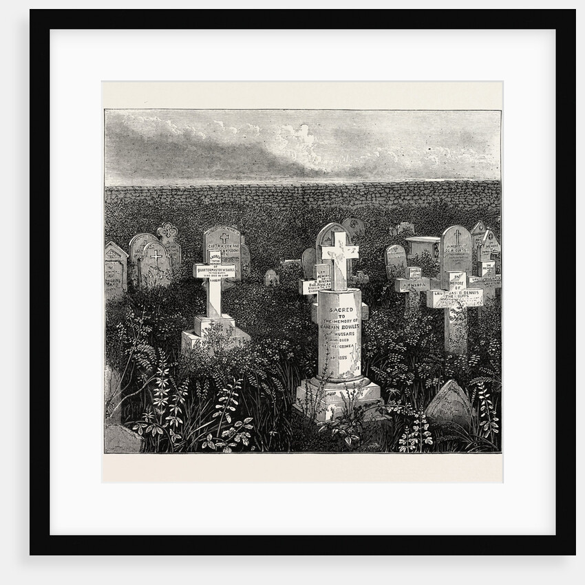 The Duke of Edinburgh's Visit to the Crimea: The English Burial Ground, Cathcart's Hill, Ukraine by Anonymous