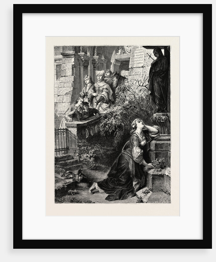 Margaret Before the Image of the Mater Dolorosa: A Scene from Goethe's Faust, Goethe by Anonymous