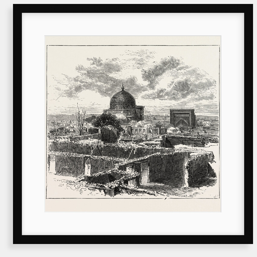 The Russian Expedition to Khiva, Views in the City: The Chief School in Khiva, Uzbekistan by Anonymous