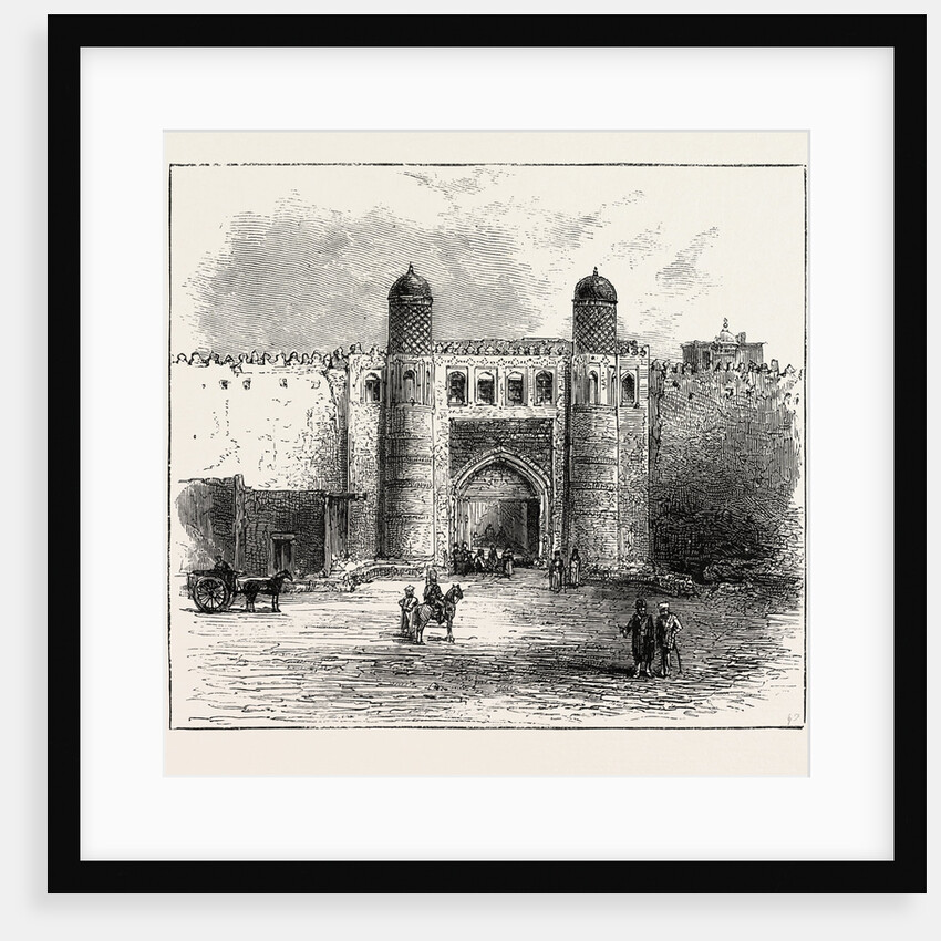 The Russian Expedition to Khiva, Views in the City: The Principal Gateway, Uzbekistan by Anonymous