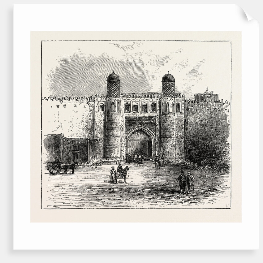 The Russian Expedition to Khiva, Views in the City: The Principal Gateway, Uzbekistan by Anonymous
