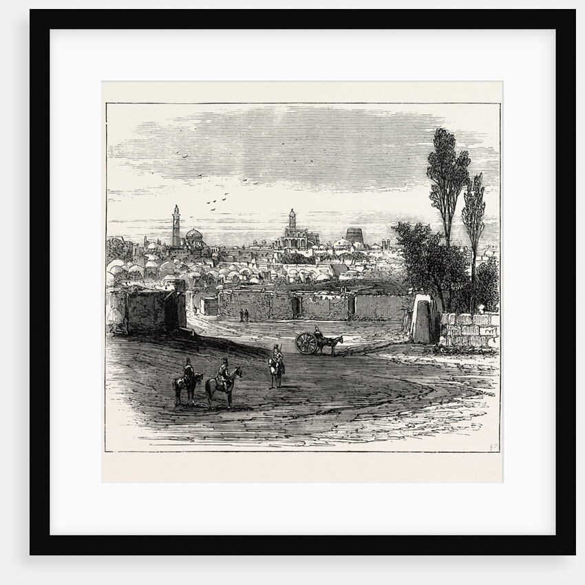The Russian Expedition to Khiva, Views in the City: General View of the Town, Uzbekistan by Anonymous