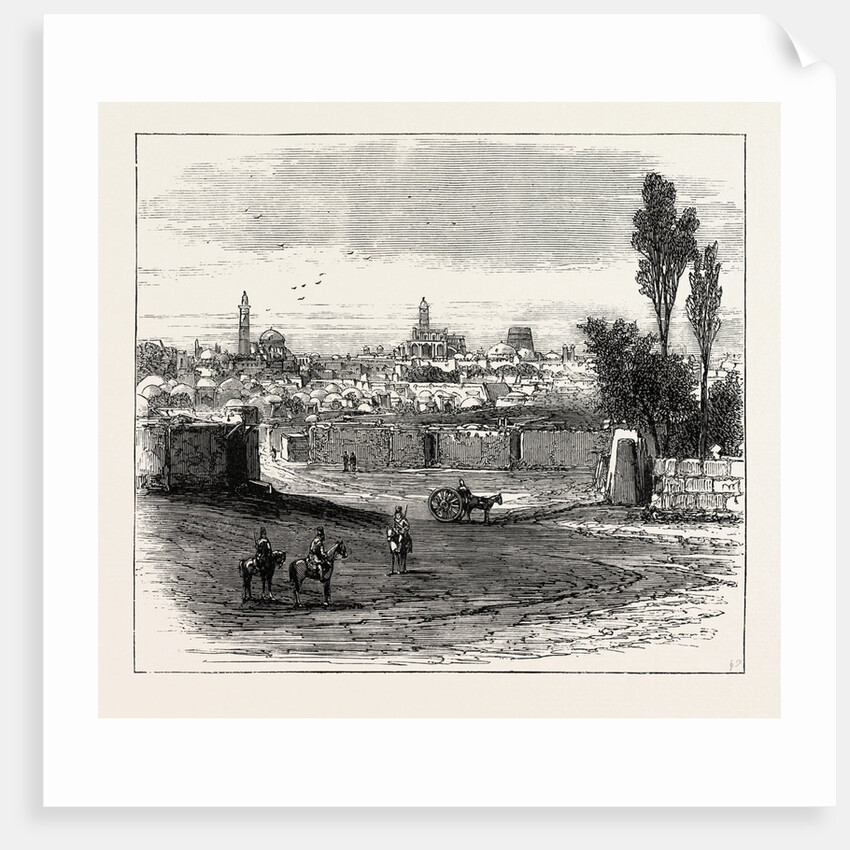 The Russian Expedition to Khiva, Views in the City: General View of the Town, Uzbekistan by Anonymous