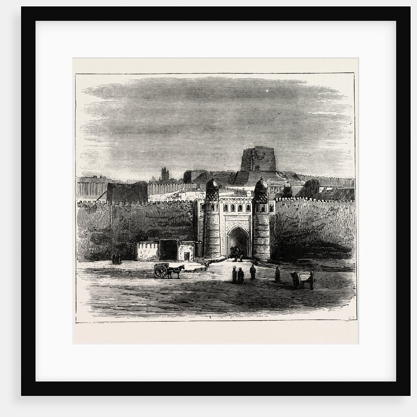 The Russian Expedition to Khiva, Views in the City: The Khan's Palace, Uzbekistan by Anonymous