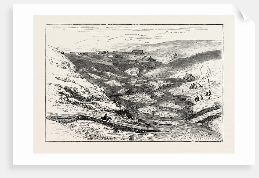 The Moving Bog Near Dunmore, Ireland by Anonymous