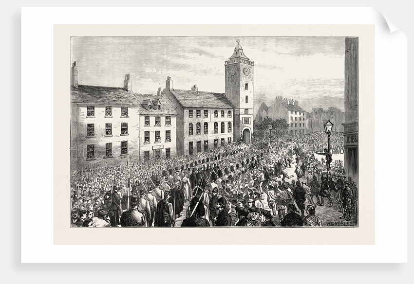 Opening the Assizes at Stirling: The Judges' Procession by Anonymous
