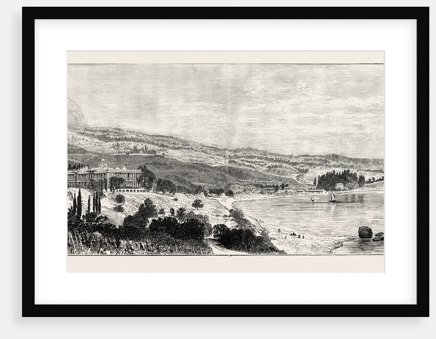 The Duke of Edinburgh in the Crimea: Palace of Alourka, on the Black Sea, Ukraine by Anonymous